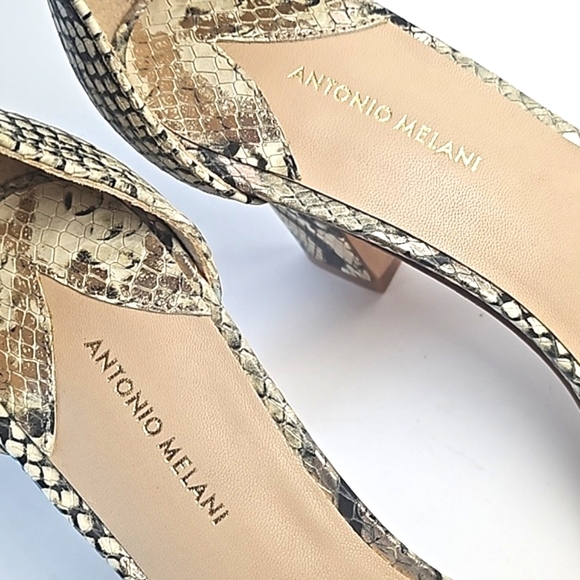 ANTONIO MELANI Snakeskin Heels - Picture 15 of 16